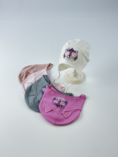 Шапка Тамара арт.120/6 дев. (микс)